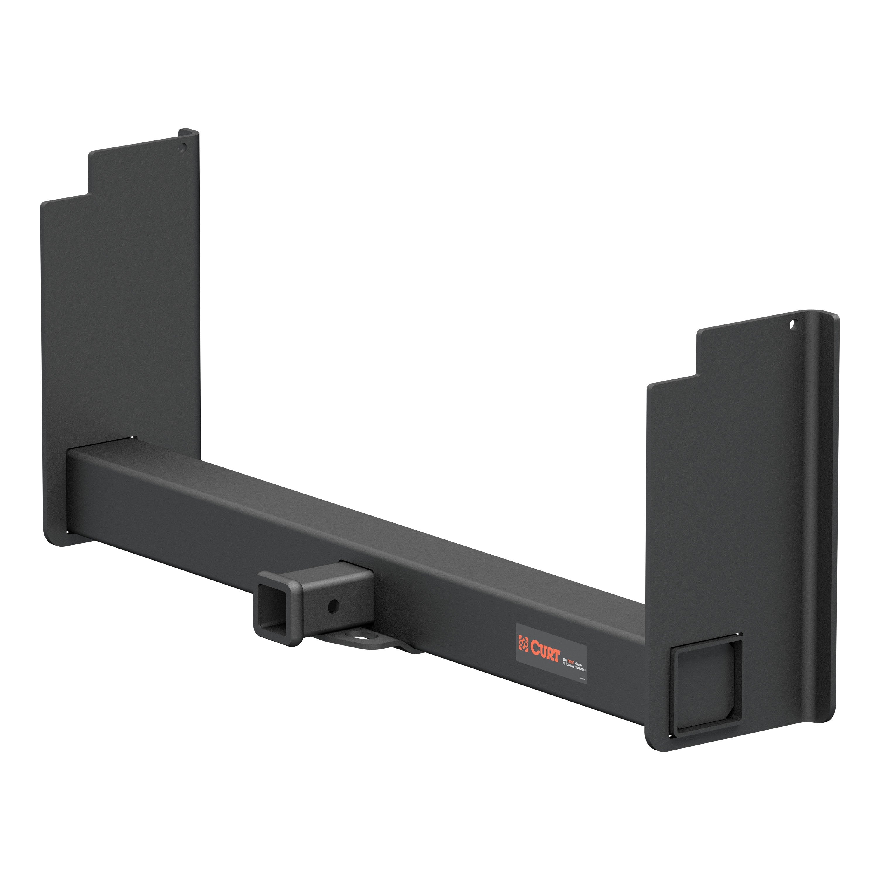 CURT Class 5 Weld-On Trailer Hitch, 2-Inch Receiver, 15,000 lbs. 11-1/2 in. 11-1/2 in. Drop, Fits 18 to 43-Inch Wide Frame Model 15902