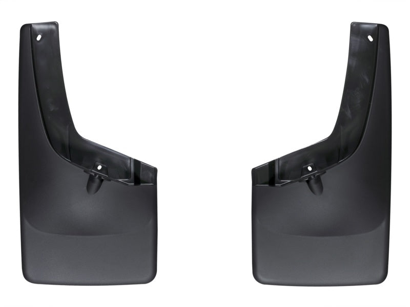 WeatherTech 04-12 Chevrolet Colorado No Drill Mudflaps - Black