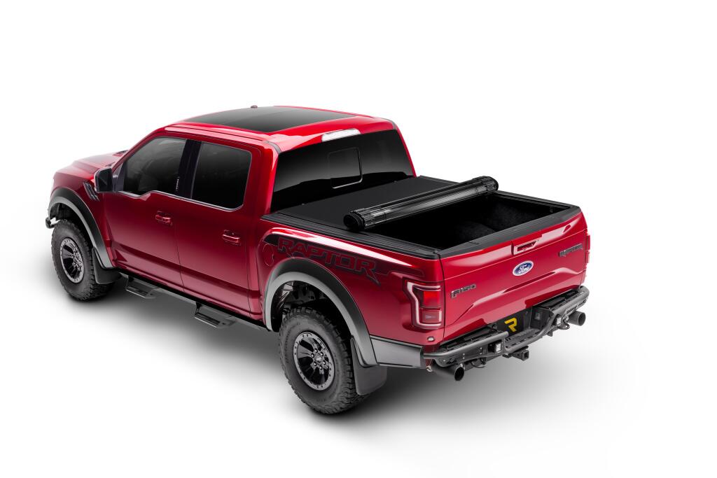 Sentry CT Tonneau Cover Black 2015-2025 Ford F-150 8 Foot 2 Inch Bed Truxedo
