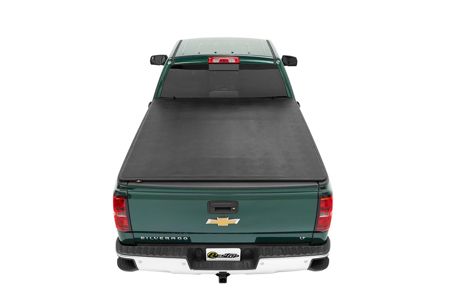 Soft Tri-Fold Tonneau Cover EZ-Fold For Chevy/GMC 2004-2012 Colorado/Canyon 6.0 Foot Black Tailgate Spoiler Not Included Bestop