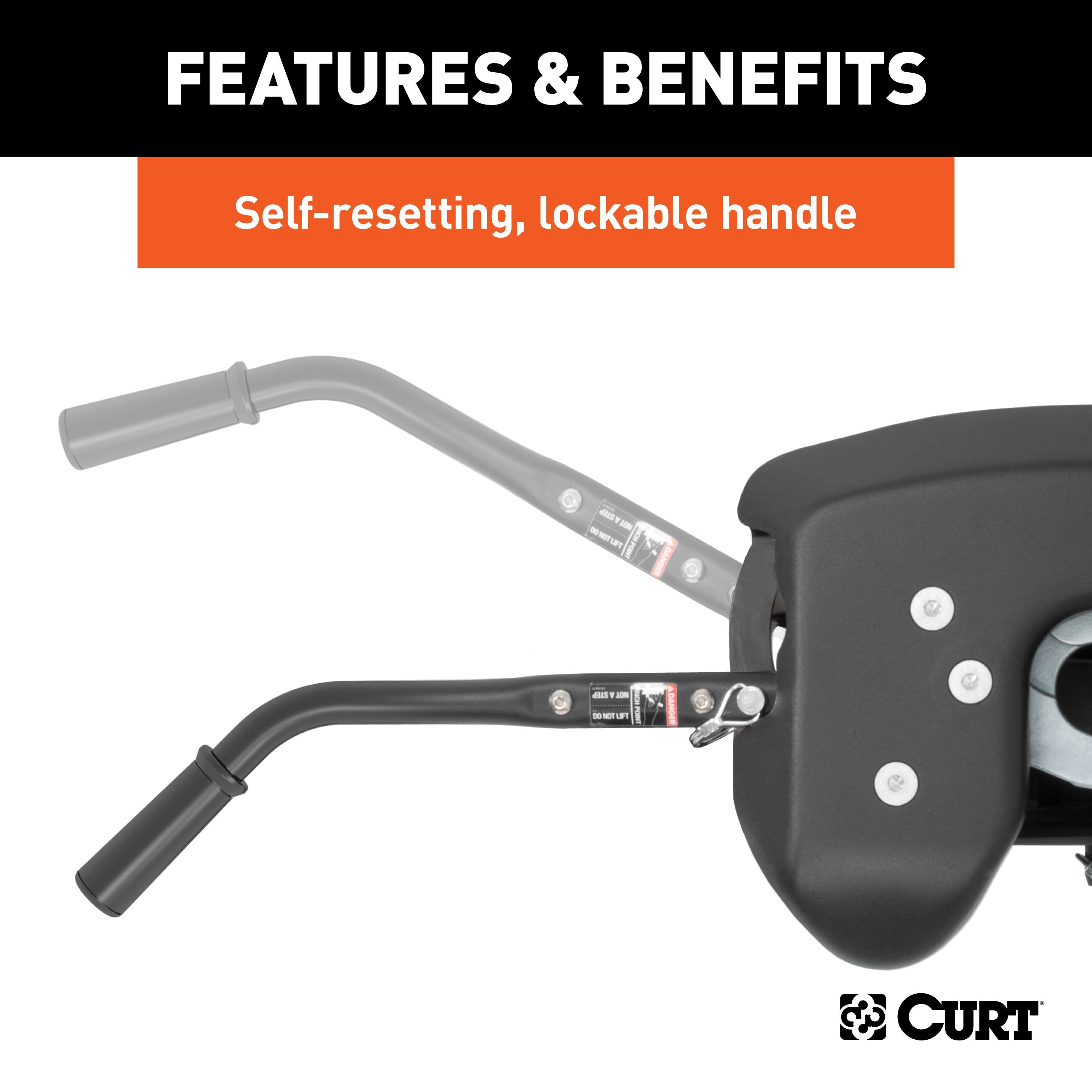 CURT A30 5th Wheel Hitch, 30,000 lbs Model 16190