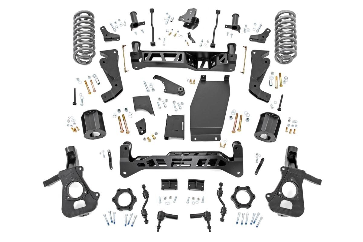 6 Inch Lift Kit Mag-ride Auto-Lev Chevy/GMC SUV 1500 4WD (2015-2020) Rough Country