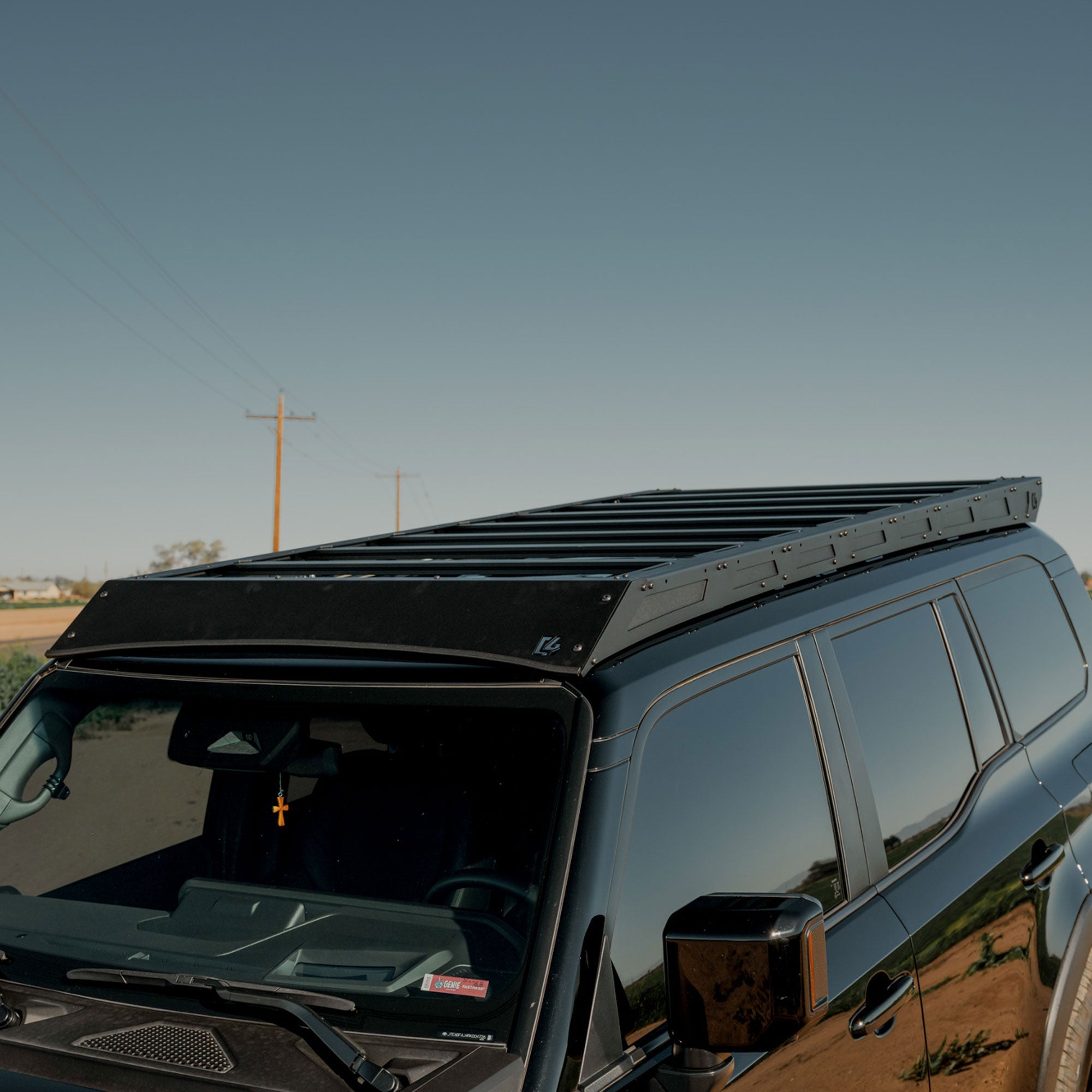 2024+ Toyota Land Cruiser Roof Rack with Optional Light Bar Mount