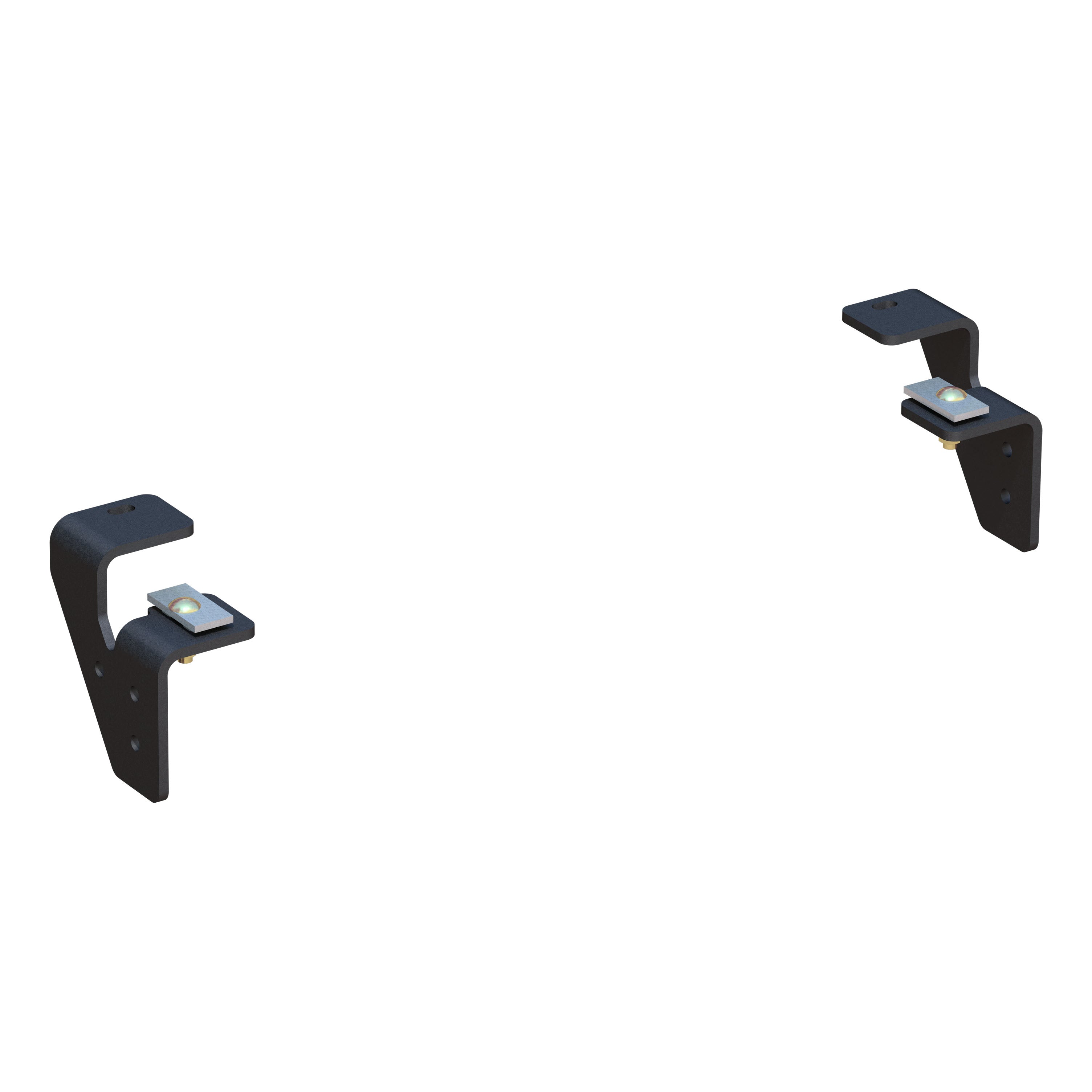 CURT 5th Wheel Installation Kit, Select Dodge Ram 2500, 3500, No Cab Chassis, Additional Brackets Required Model 16301