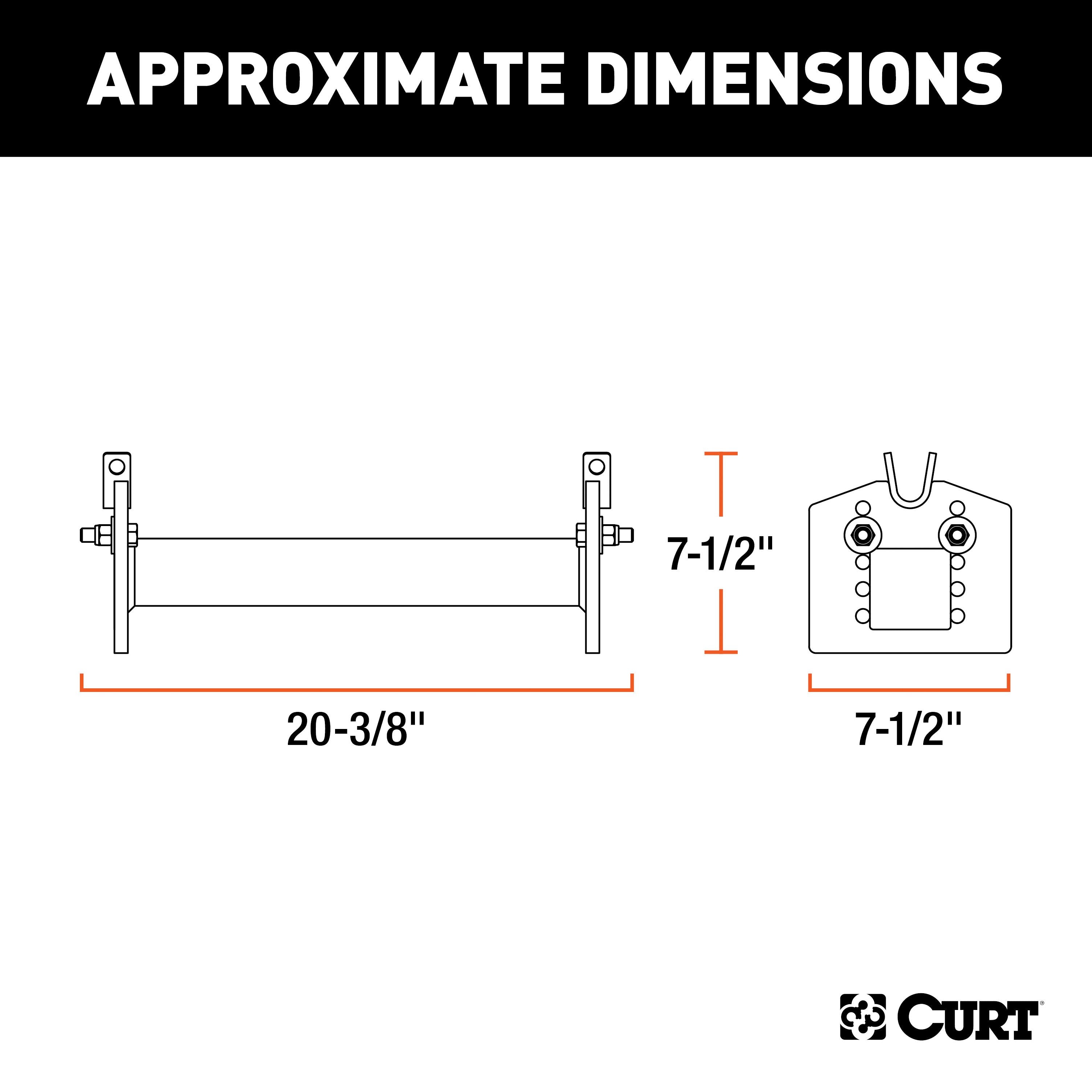 CURT E16 5th Wheel Hitch Head Adapter Model 16505