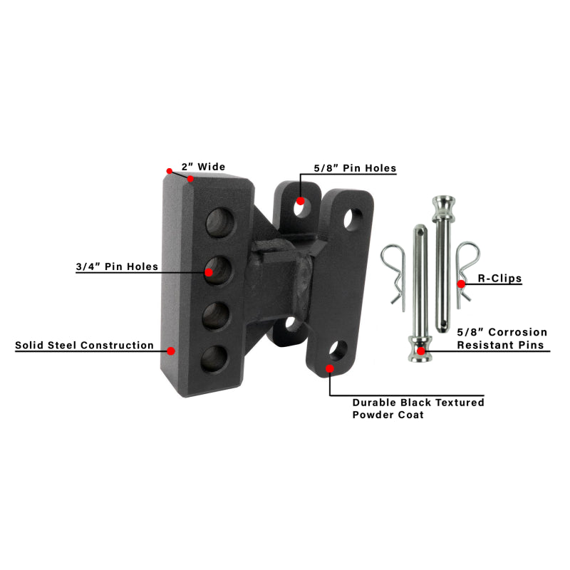 BulletProof Hitches Medium Duty Weight Distribution Adapter Model WEIGHTDIST