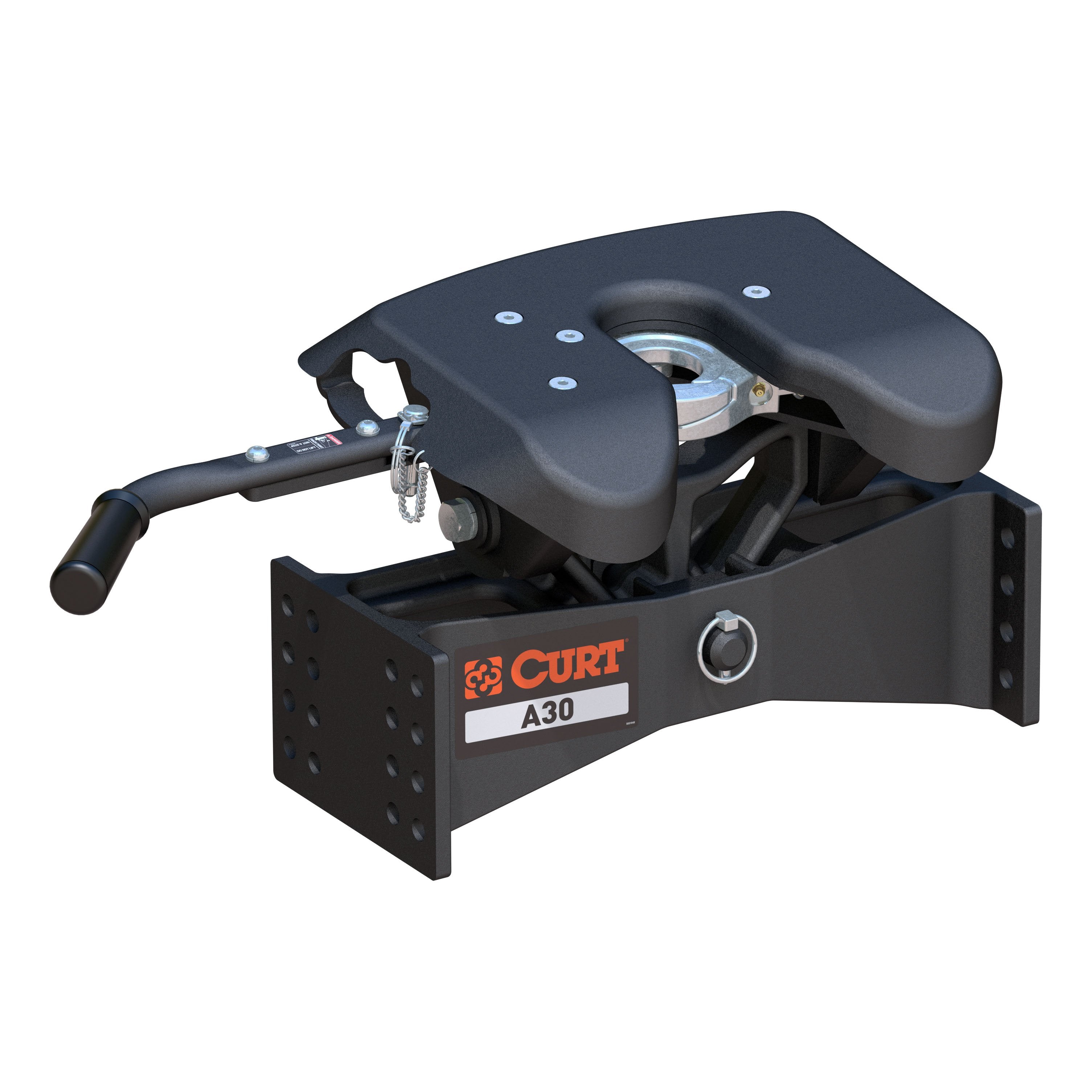CURT A30 5th Wheel Hitch Head Only, Legs or Roller Required, 30,000 lbs Model 16590
