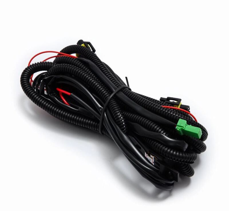 AlphaRex wiring kit for 2012-2015 Toyota Tacoma, designed for easy installation of fog lights, bezel not included.