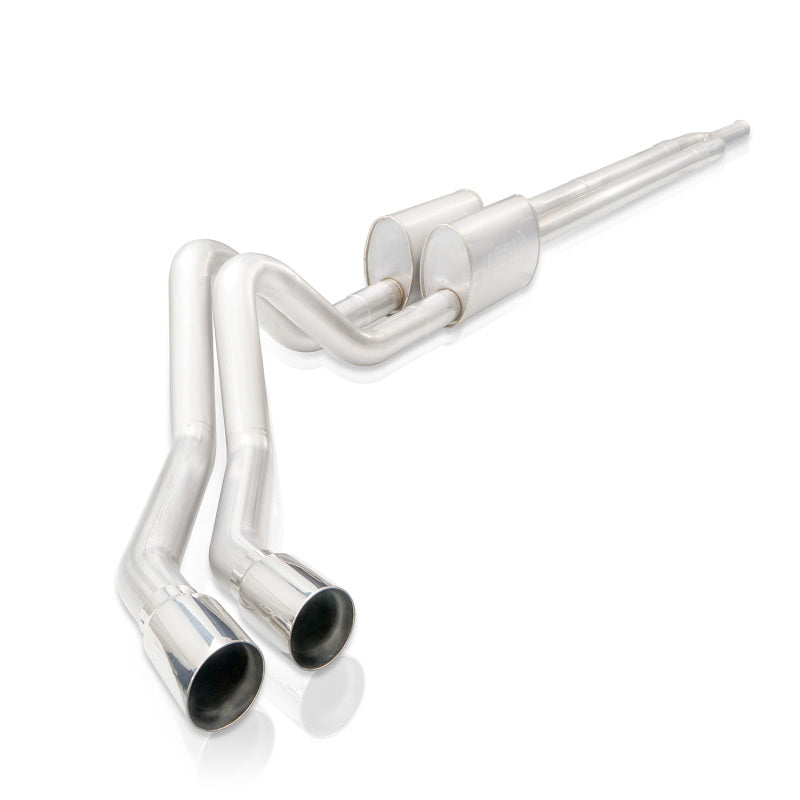 Stainless Works 2019+ Chevrolet Silverado 5.3L 3in Redline Catback Factory Connect Dual Polished Tip