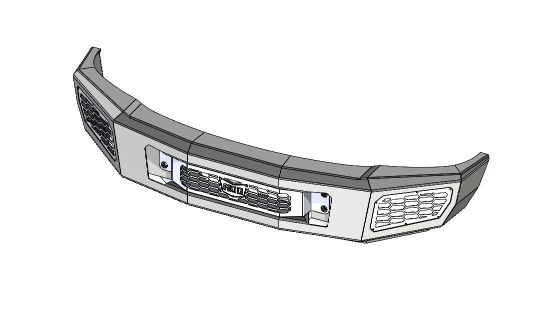 Steel Demon Series 17-19 Ford F-250/350 Front Bumper