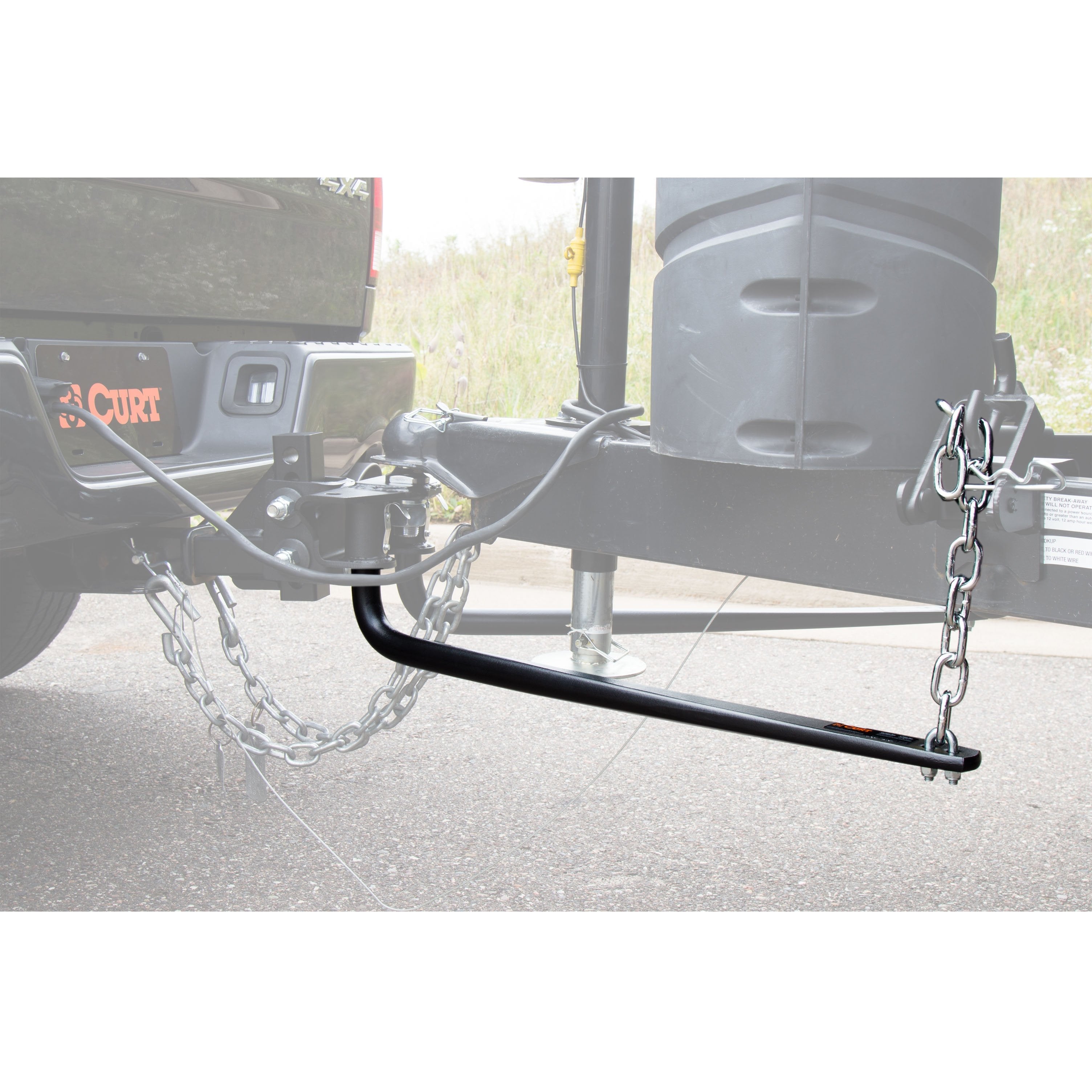 CURT Replacement Round Weight Distribution Hitch Spring Bar, 14K Model 17074