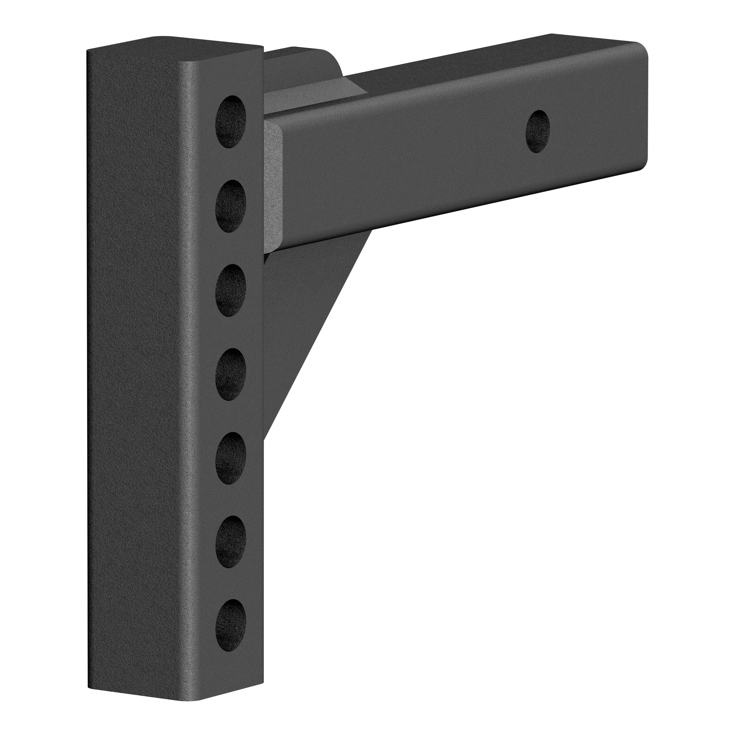 CURT Replacement Weight Distribution Hitch Shank, 2-Inch Receiver, 2-In Drop, 6-Inch Rise Model 17100