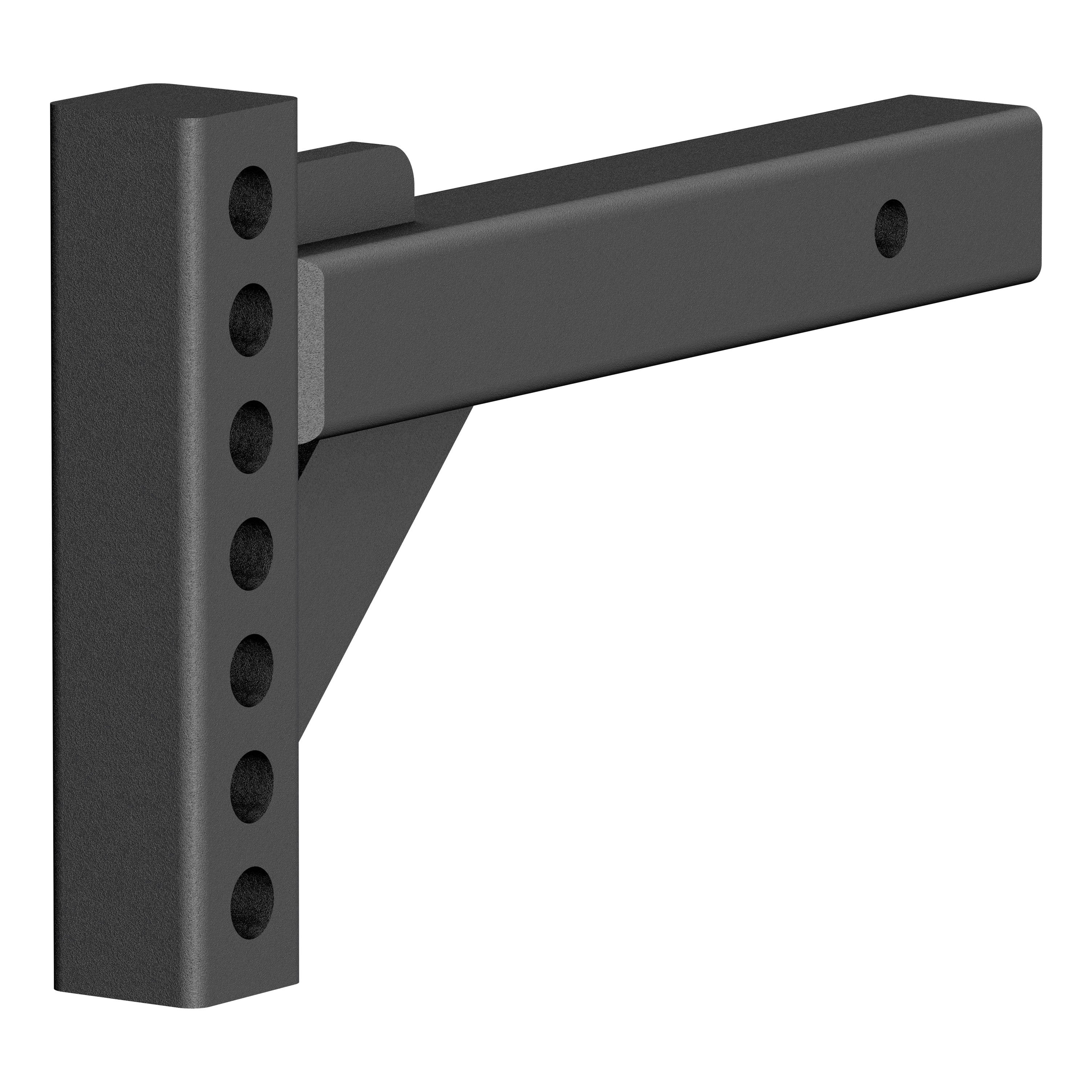 CURT Replacement Weight Distribution Hitch Shank, 2-Inch Receiver, 2-In Drop, 6-Inch Rise Model 17102
