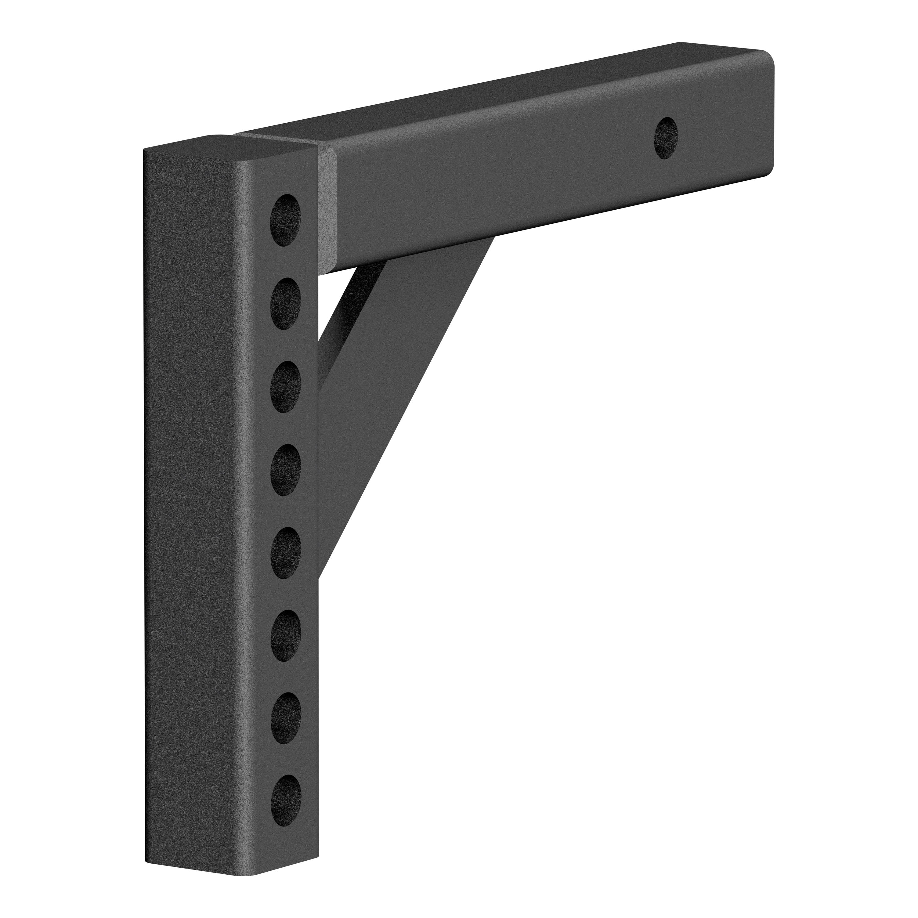 CURT Replacement Weight Distribution Hitch Shank, 2-Inch Receiver, 5-5/8-Inch Drop, 8-7/8-Inch Rise Model 17120