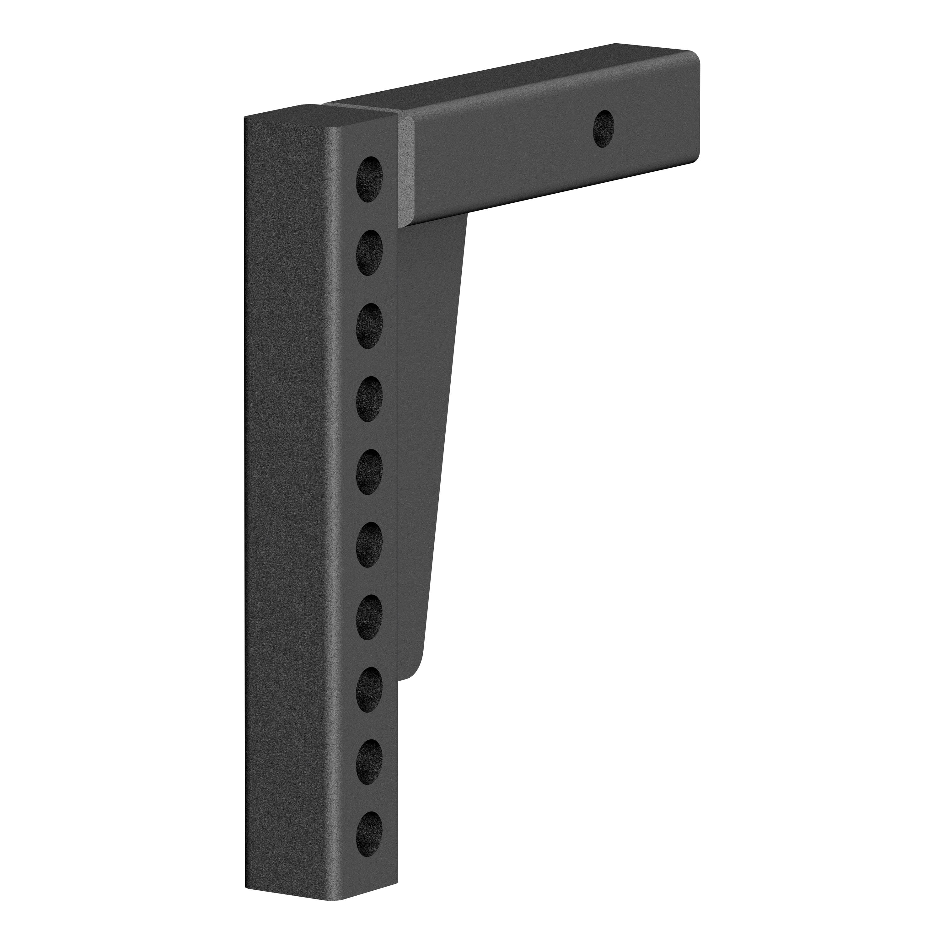 CURT Replacement Weight Distribution Hitch Shank, 2-Inch Receiver, 7-Inch Drop, 10-1/2-Inch Rise Model 17123
