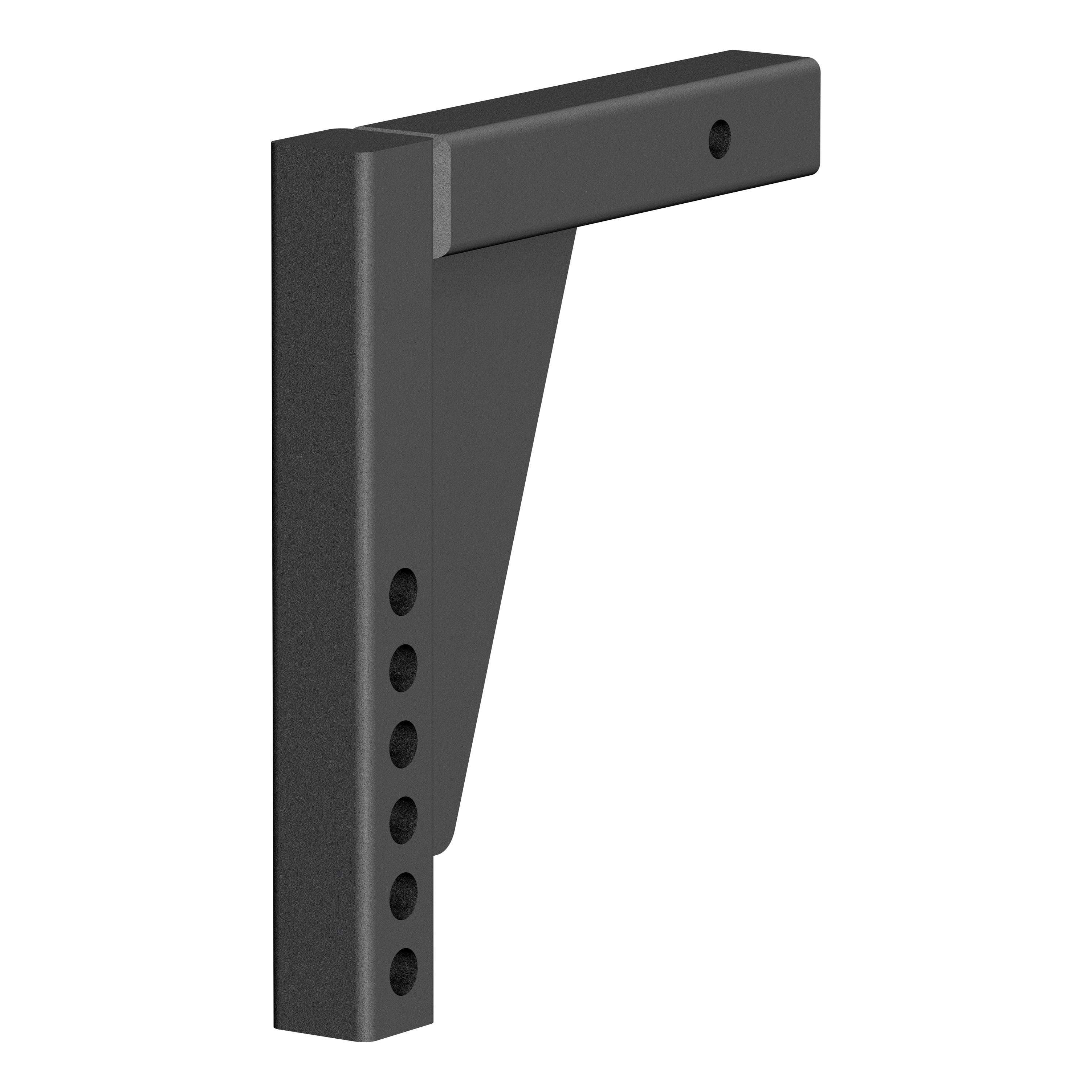 CURT Replacement Weight Distribution Hitch Shank, 2-Inch Receiver, 8-3/4-Inch Drop Model 17124