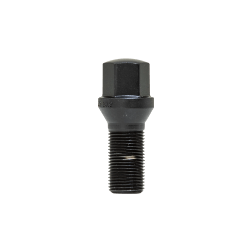 BOLT CONE 17MM 15-1.25 BLK 28MM BULK