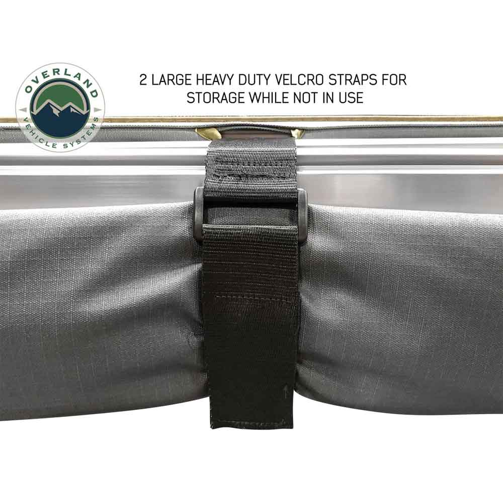 Nomadic Awning 2.0 - 6.5' with Black Cover Overland Vehicle Systems