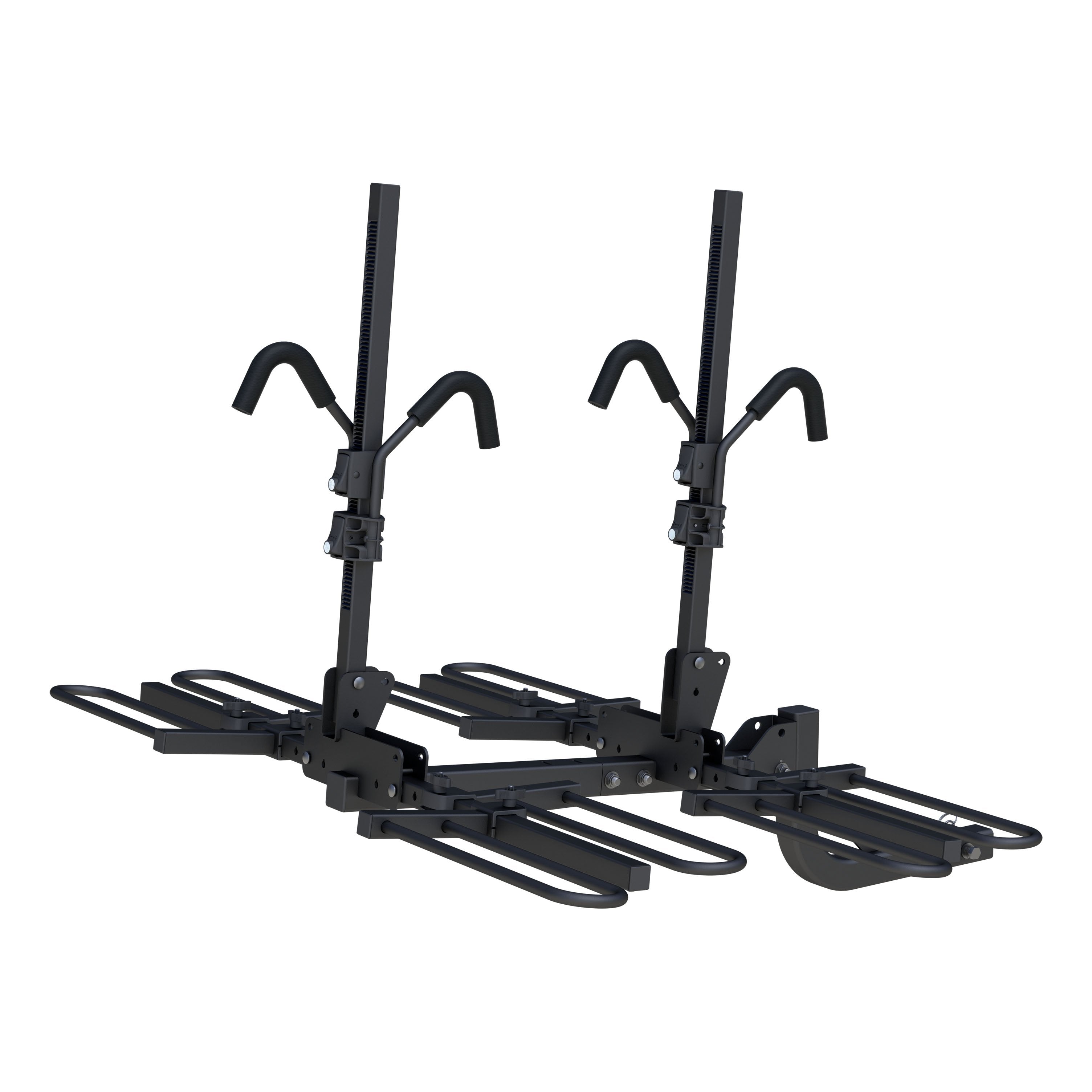 CURT Secure Locking Tray-Style Trailer Hitch Bike Rack Mount, Fits 2-Inch Receiver, 4 Bicycles Model 18087