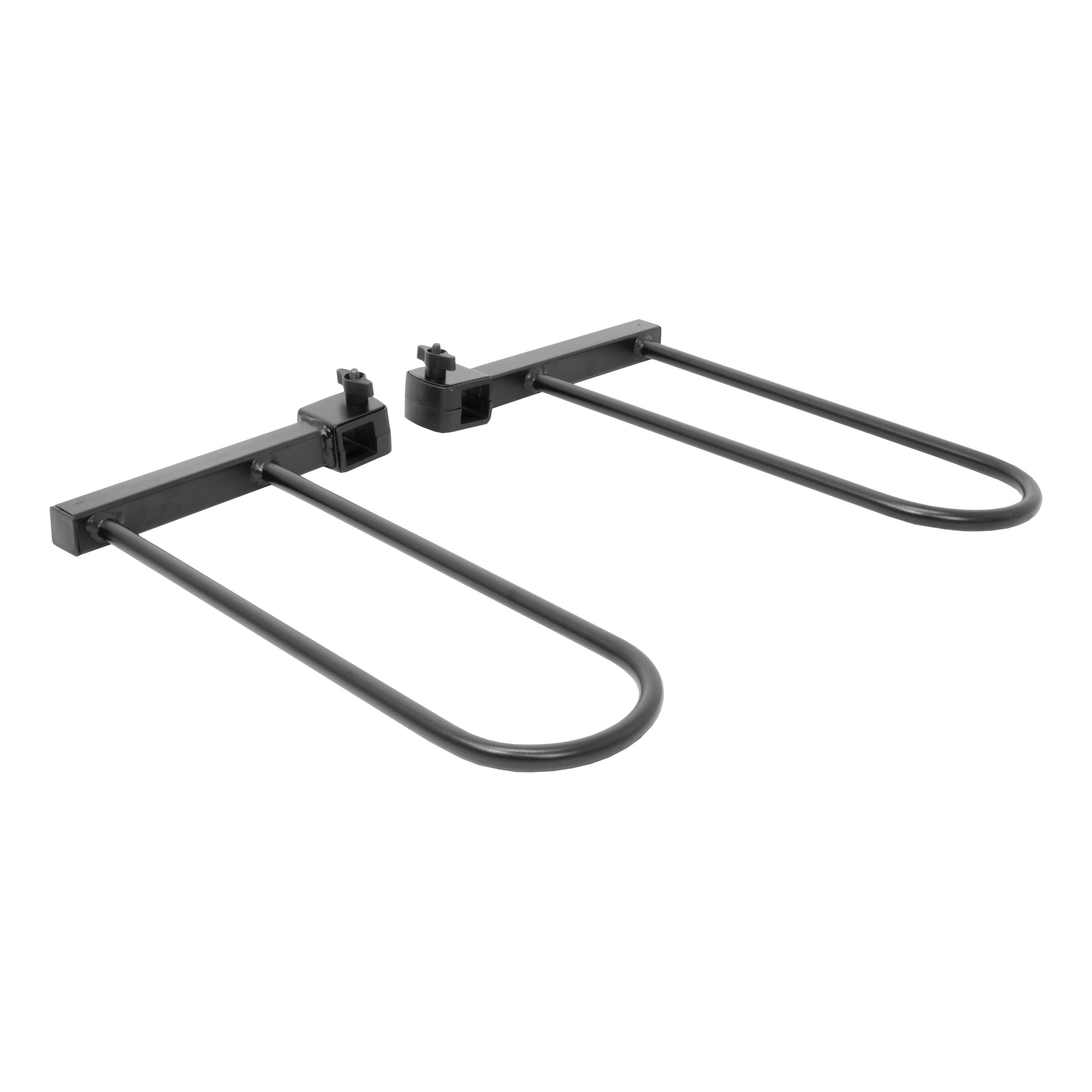CURT Tray-Style Bike Rack Cradles for Fat Tires Up to 4-7/8 Inches Wide, 2-Pack Model 18091