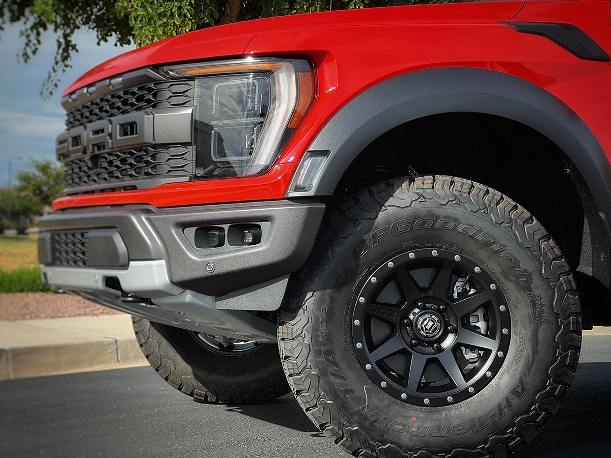 Rebound 17 X 8.5 / 6 X 135 / 6MM / 5 Inch Back Space Satin Black, ICON Alloys