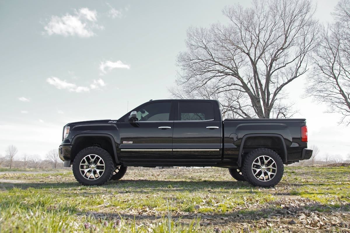 5 Inch Lift Kit Magneride Cast Steel GMC Sierra 1500 Denali 4WD (14-18) Rough Country