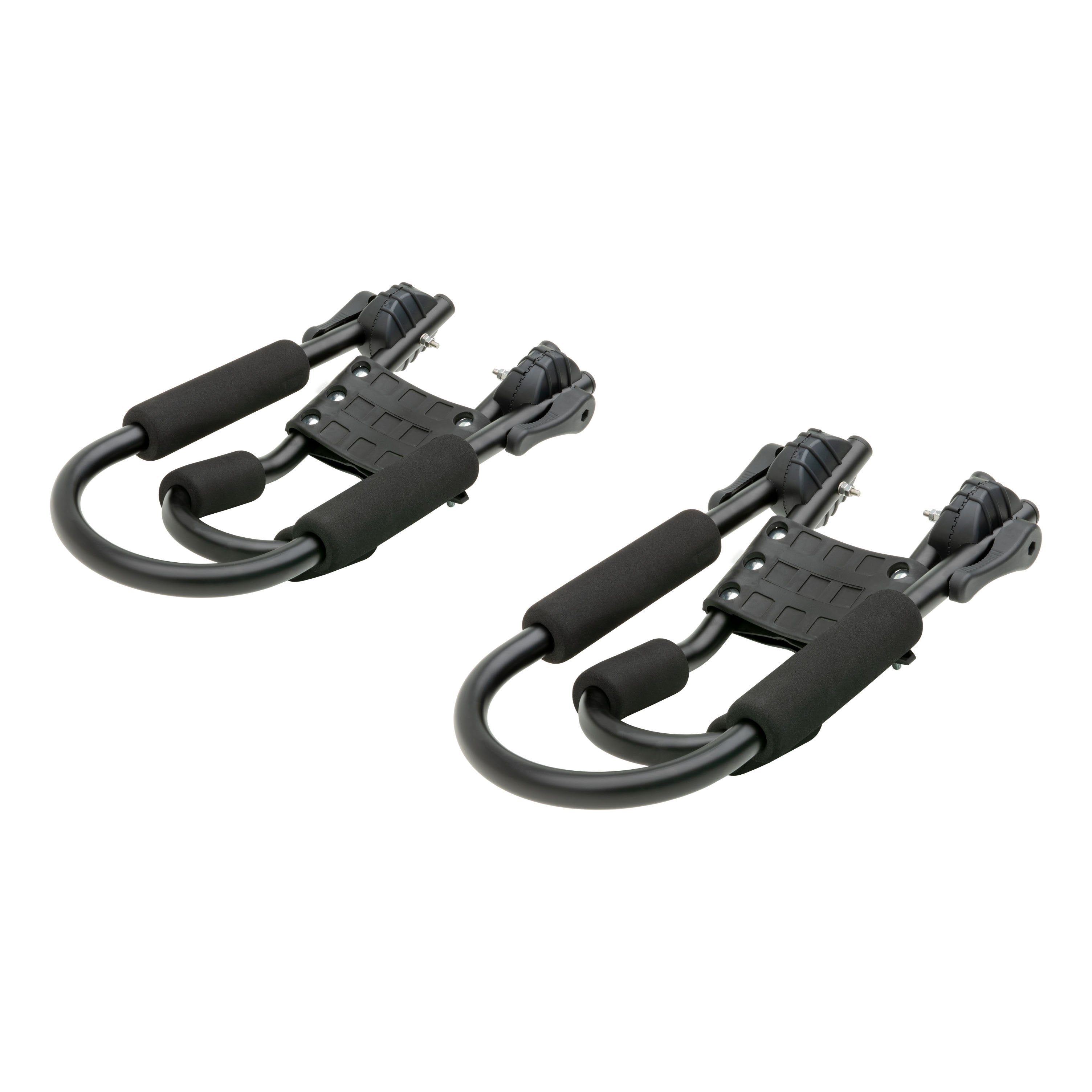 CURT Fully Adjustable Aluminum Universal Kayak Roof Rack Carrier, 2-Pack Model 18320