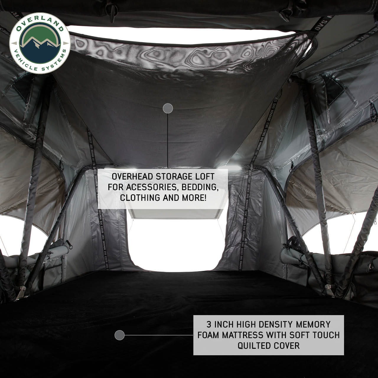 Best Roof Top Tent 3 Person Nomadic 3 Ext. Roof Top Tent Overland Vehicle Systems