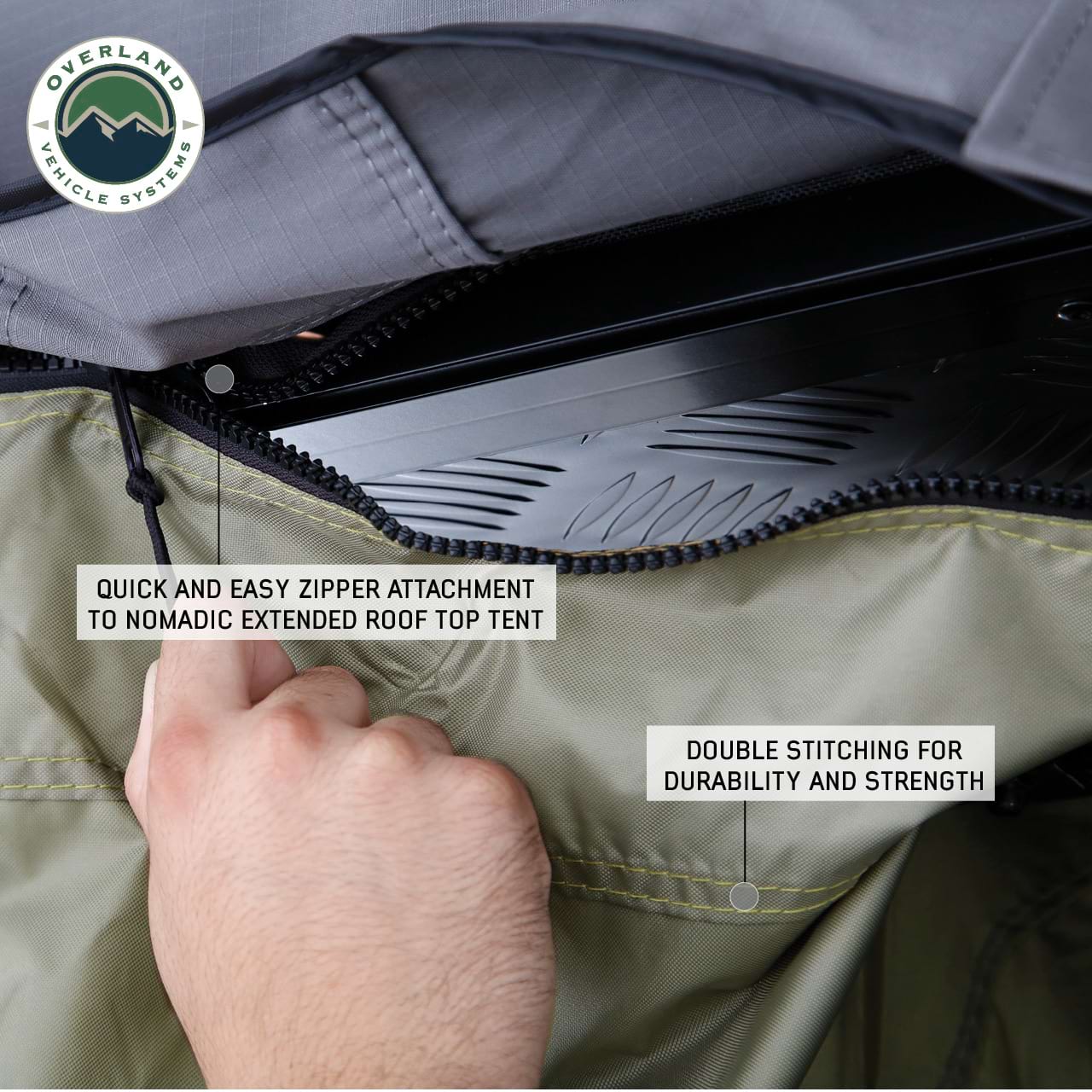 Nomadic 2 Roof Top Tent Annex Room Overland Vehicle Systems Overland Vehicle Systems