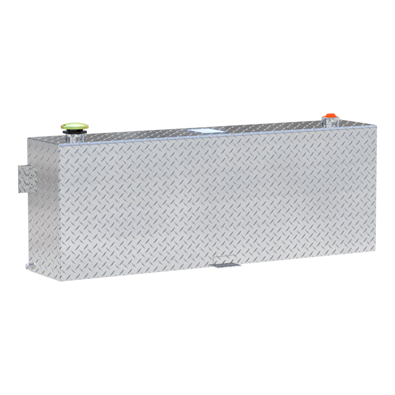 UWS Bright Aluminum 45 Gallon Aluminum Vertical Transfer Tank Model TT-45-R-T-P