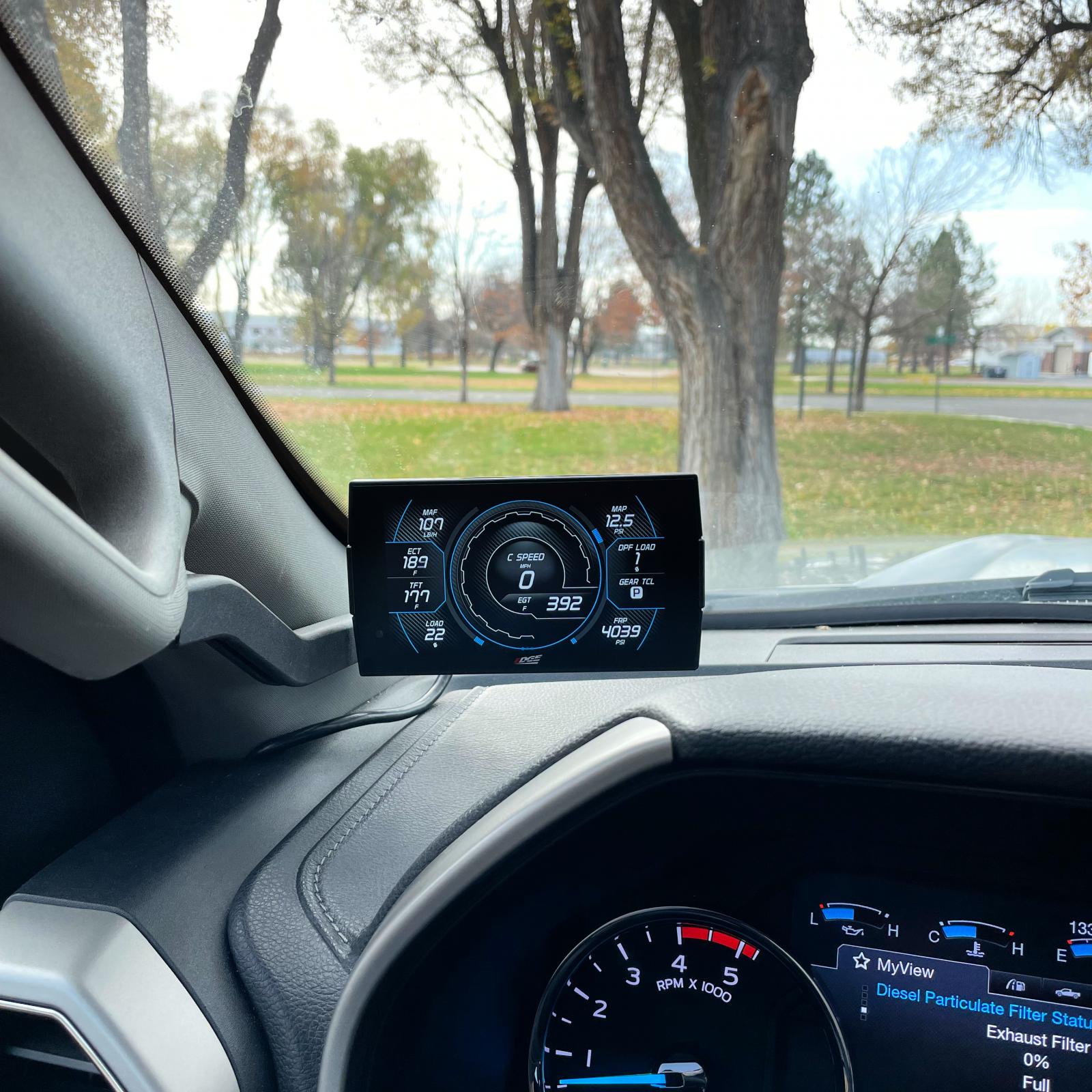 A-Pillar Display Mount 2011-2016 Ford F-250/F-350 Super Duty Edge Products