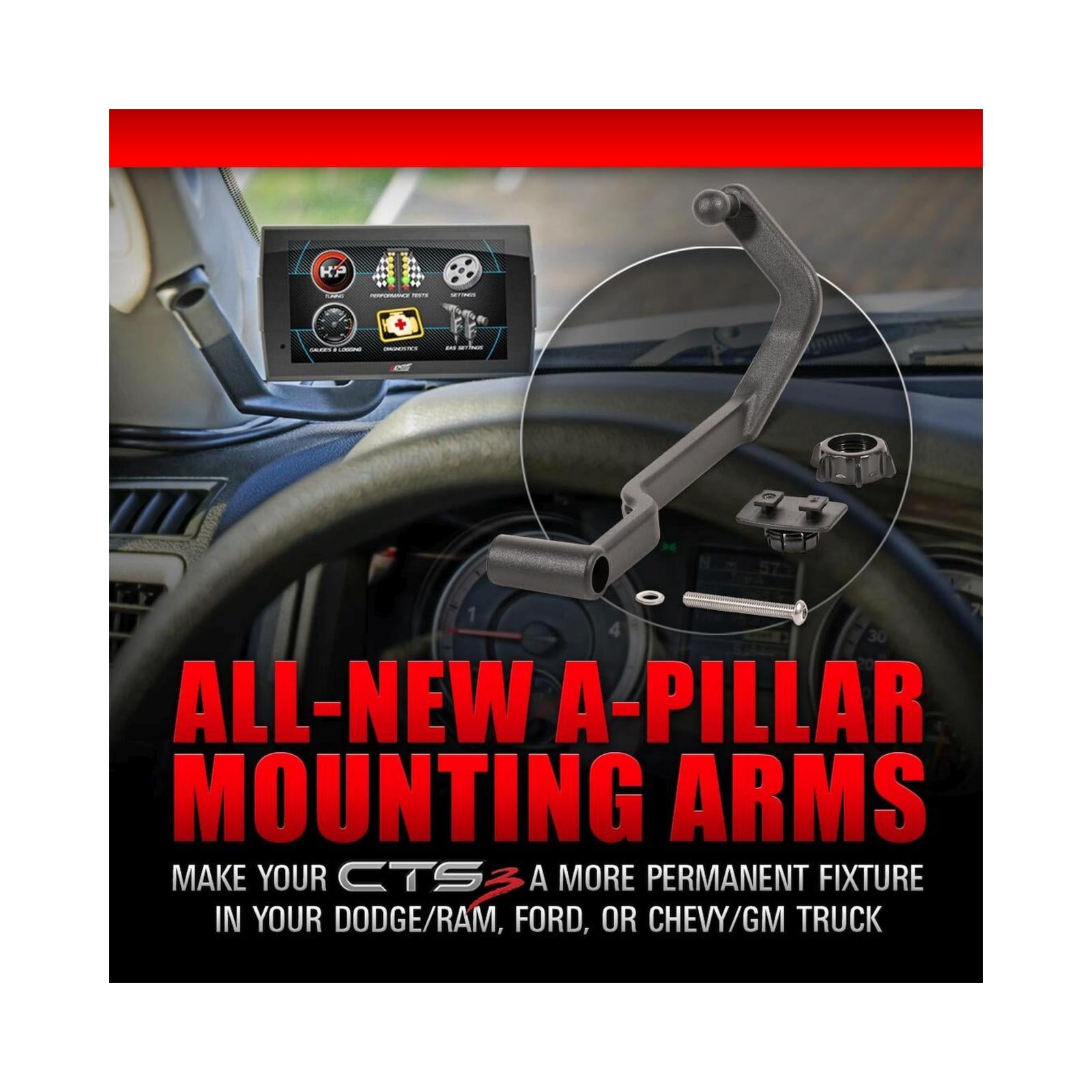 A-Pillar Display Mount 1999-2004 Ford F250/F350/Excursion Edge Products