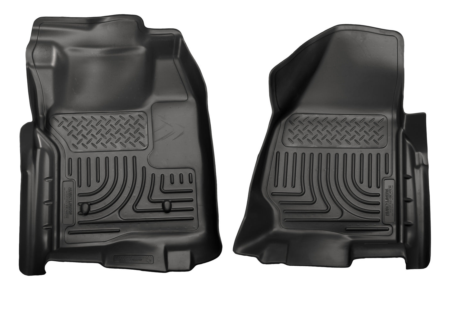 Weatherbeater Front Floor Liners For 2011-2012 F-250/F-350 Super Duty Husky Liners