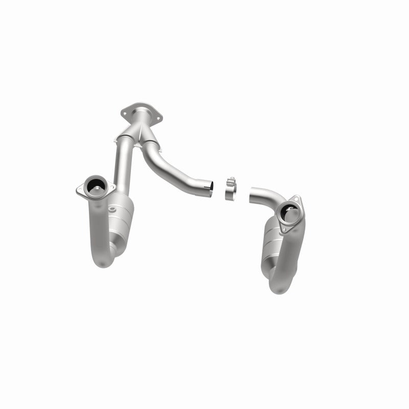 MagnaFlow DF Cat Conv 08-10 Ford F-250/F-250 SD/F-350/F-350 SD 5.4L/6.8L/F-450 SD 6.8L Y-Pipe Assy