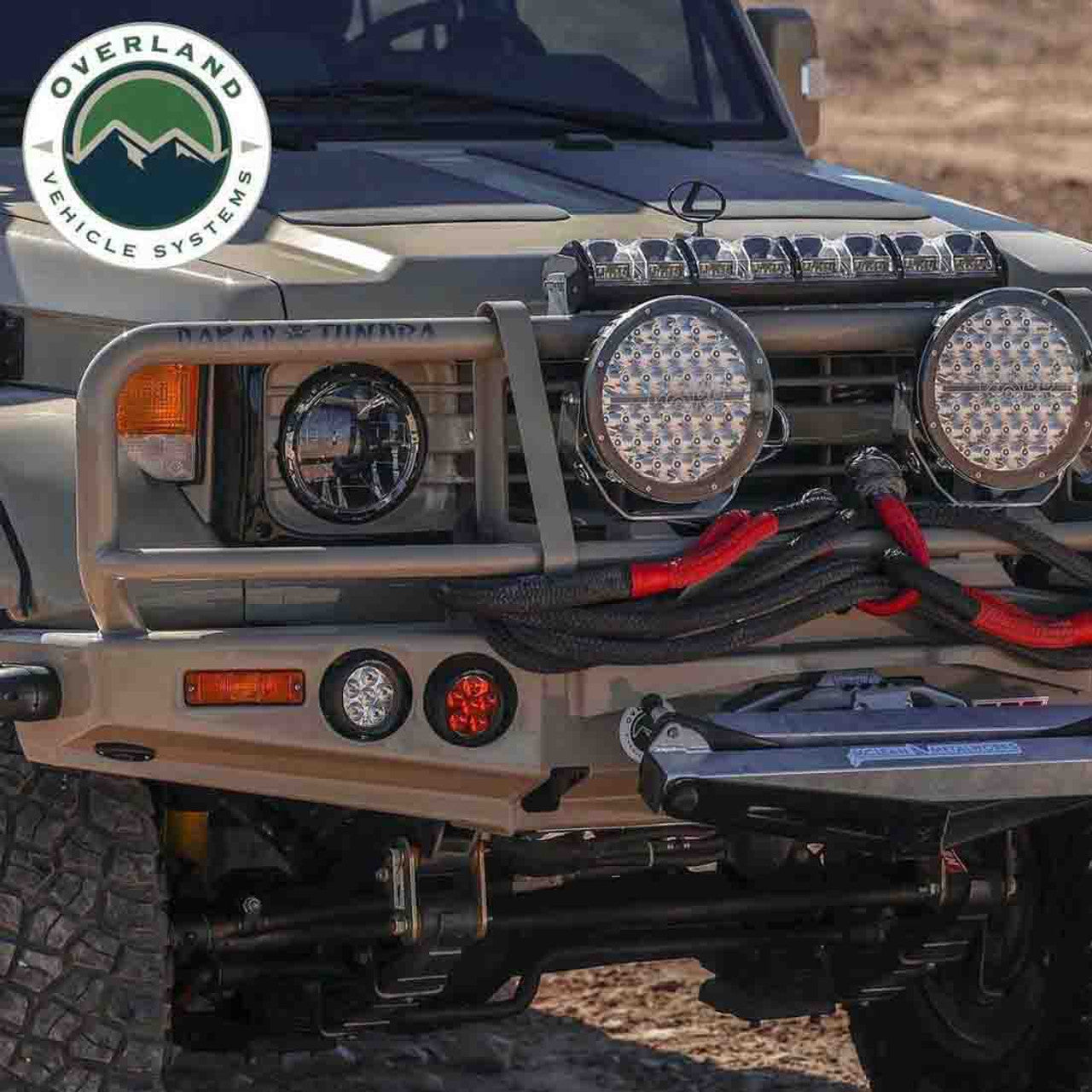Brute Kinetic Recovery Rope 5/8 Inch x 20 Foot With Storage Bag Overland Vehicle Systems