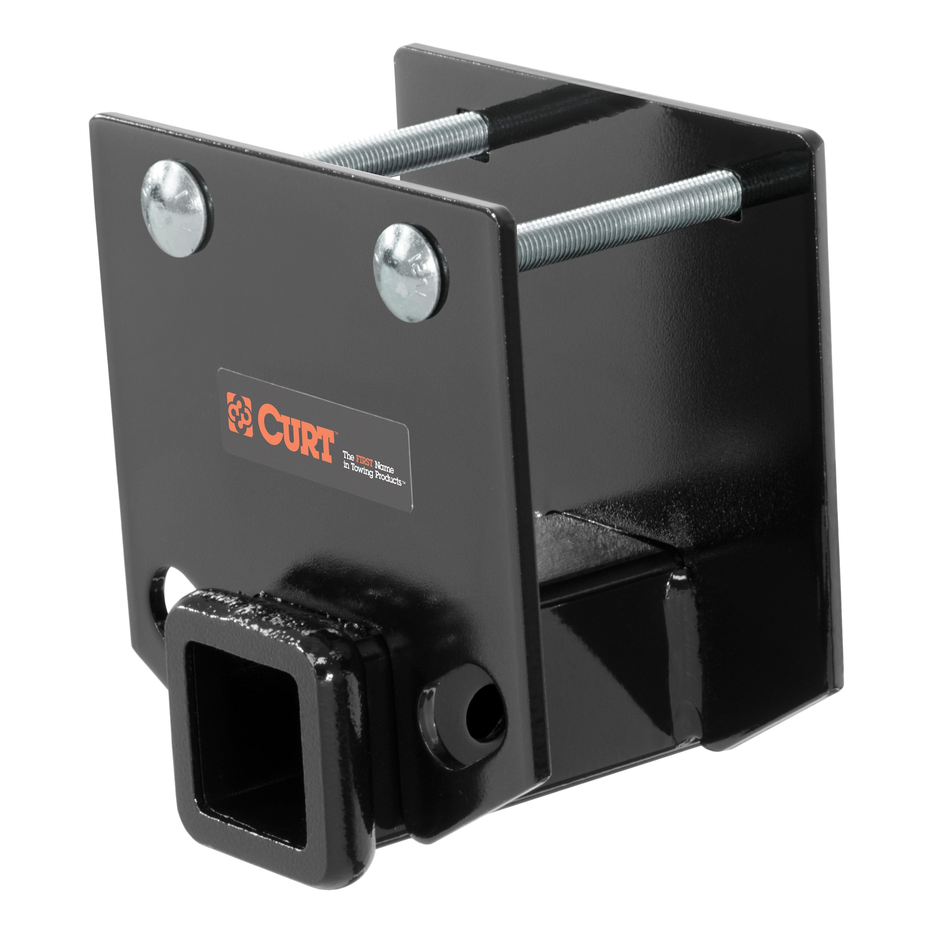 CURT Camper RV Bumper Hitch, Fits 4-Inch Beam, 2-In Receiver, 3,500 lbs Model 19100
