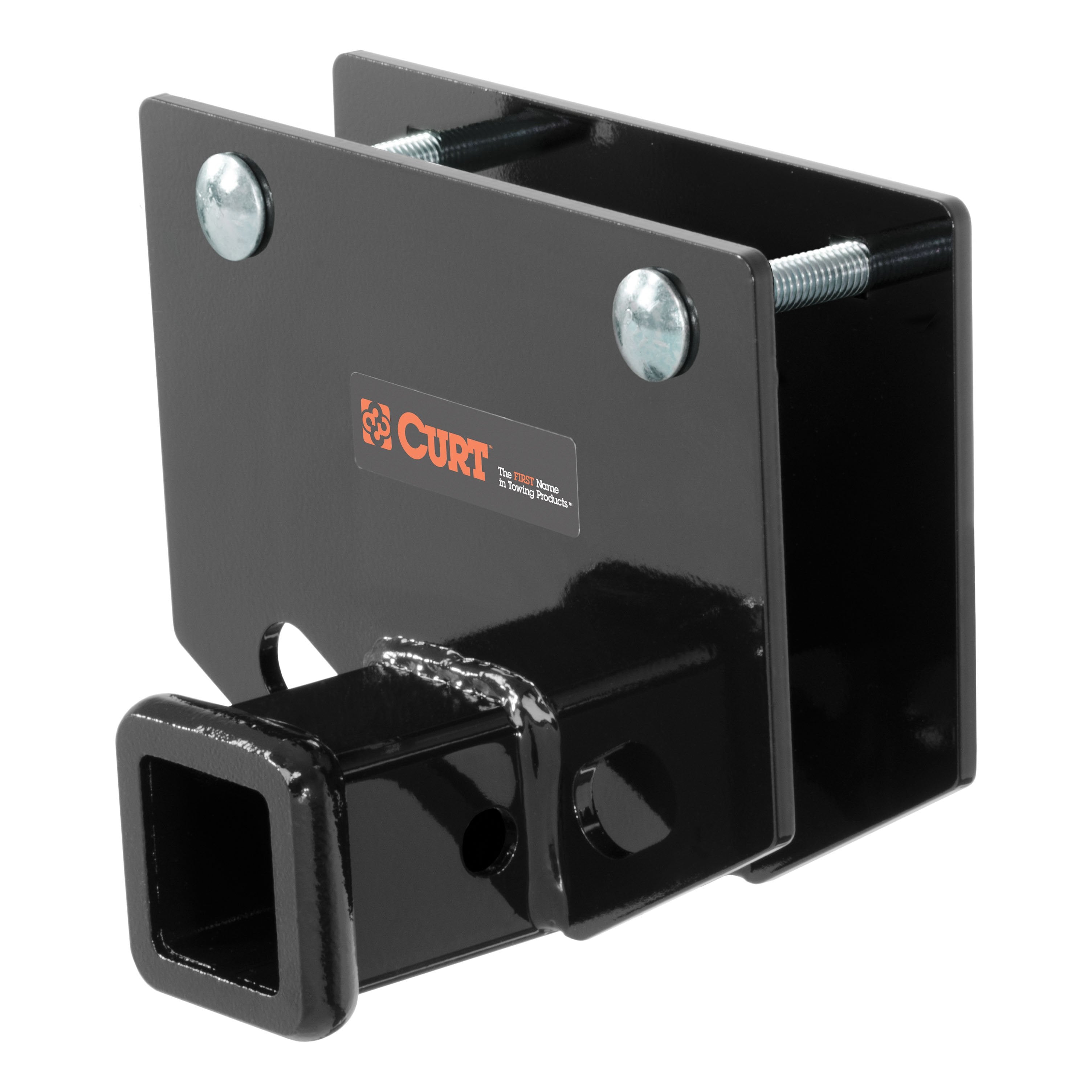 CURT Camper Hitch for 2 x 4-Inch RV Bumper, 2 in. Receiver, 3,500 lbs Model 19101