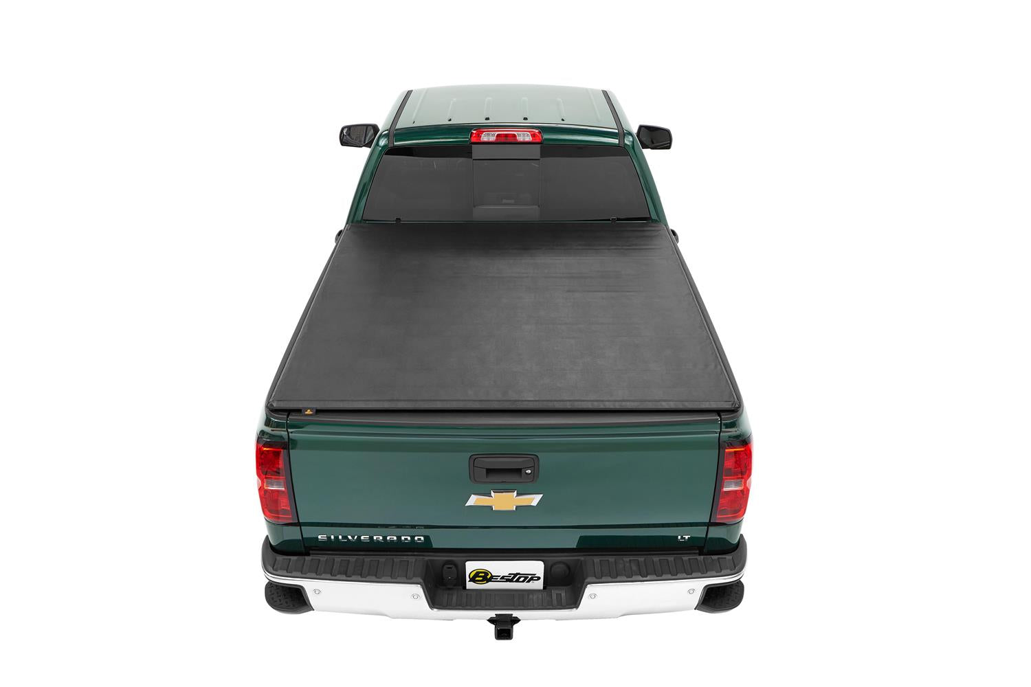 EZ-Roll Soft Tonneau Cover For 1999-2007 Silverado/Sierra 8.0 Foot Black Tailgate Spoiler Not Included Bestop
