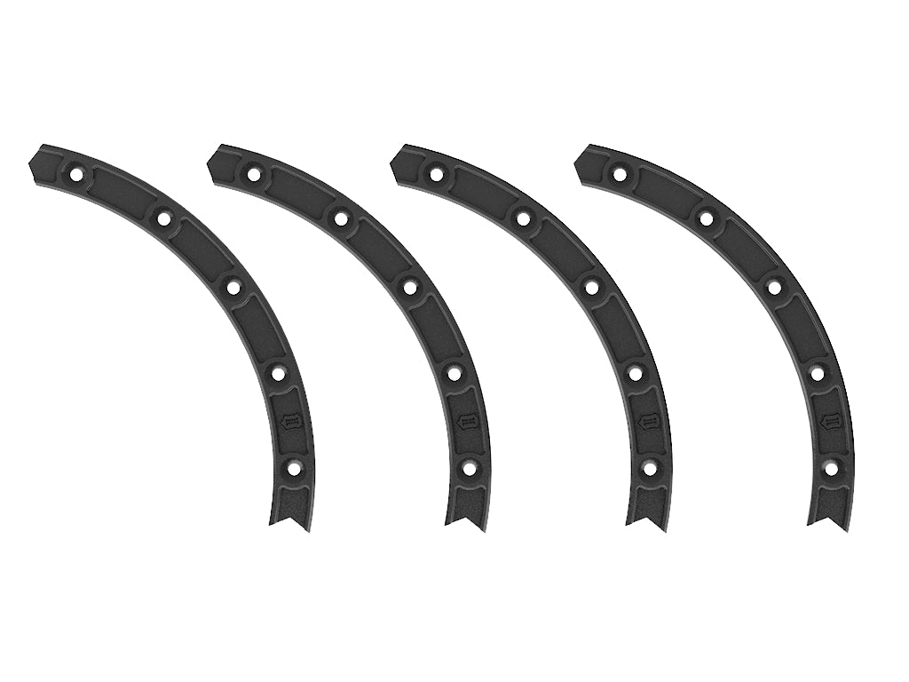 17 Inch Wheel Protector Kit 20 Bolt Black, ICON Alloys