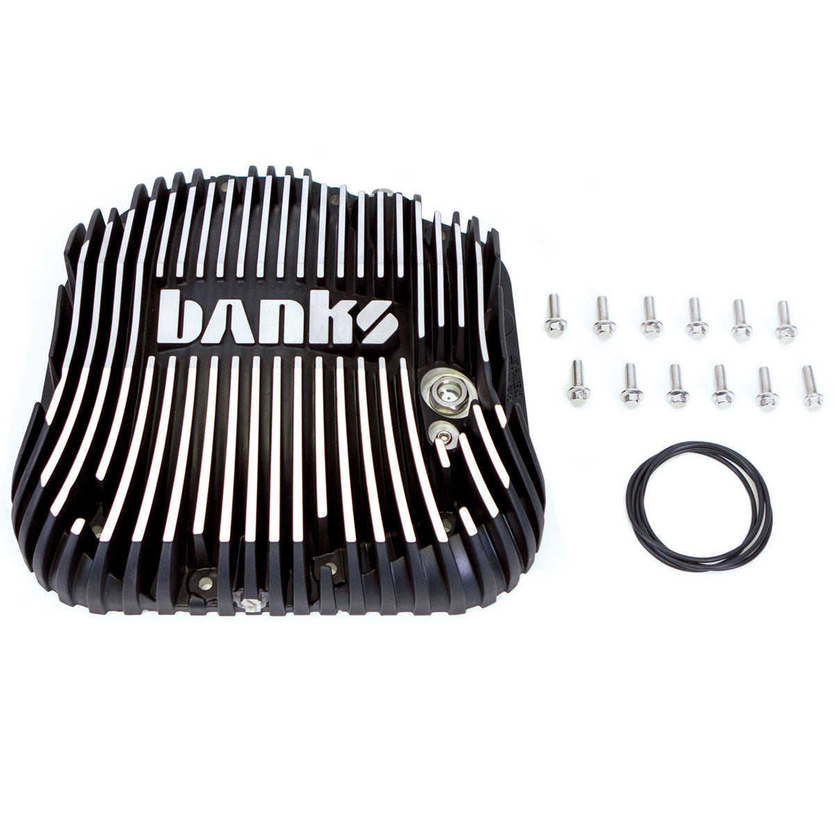 Differential Cover Kit 1985-24 Sterling 10.25 Black Banks Power