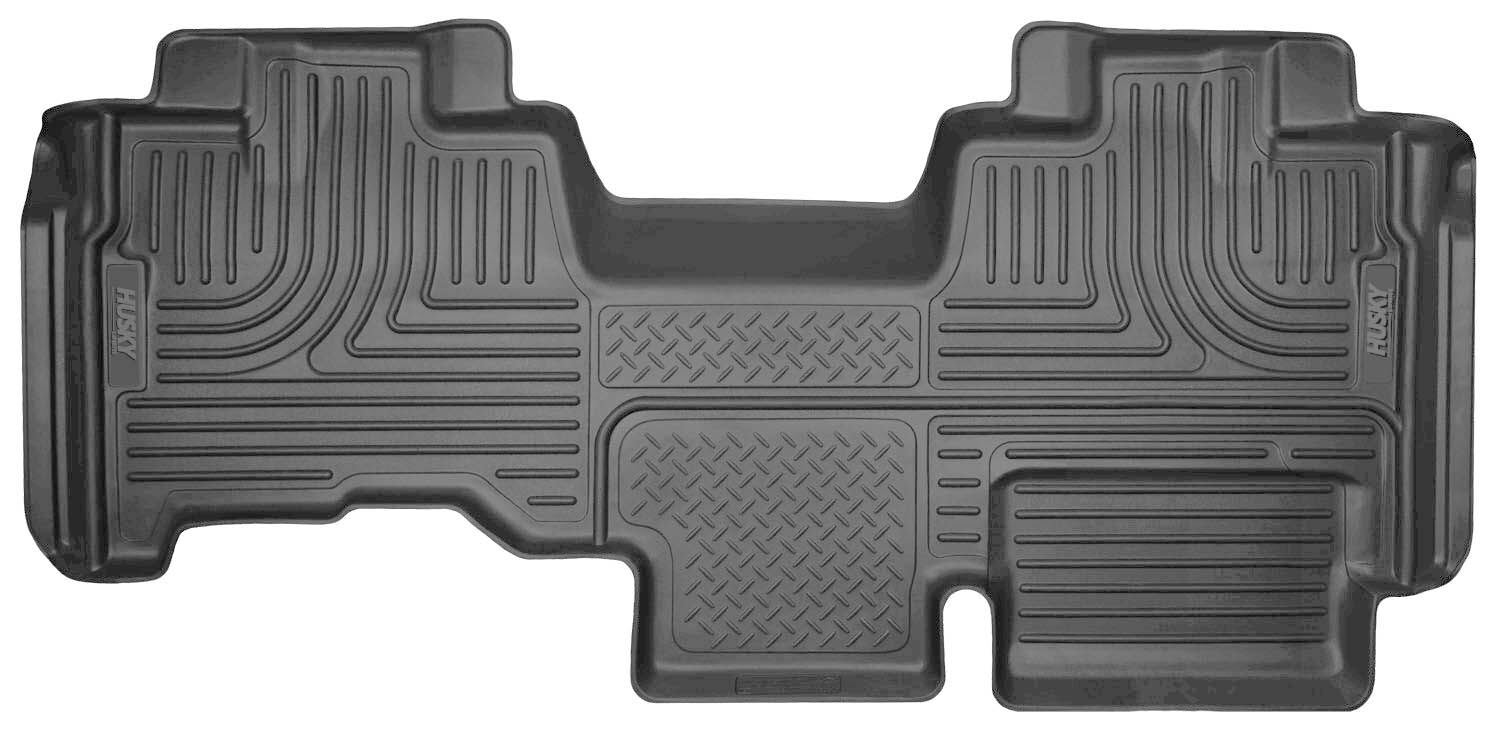 Weatherbeater 2nd Seat Floor Liner For 2009-2014 F-150 Black Husky Liners