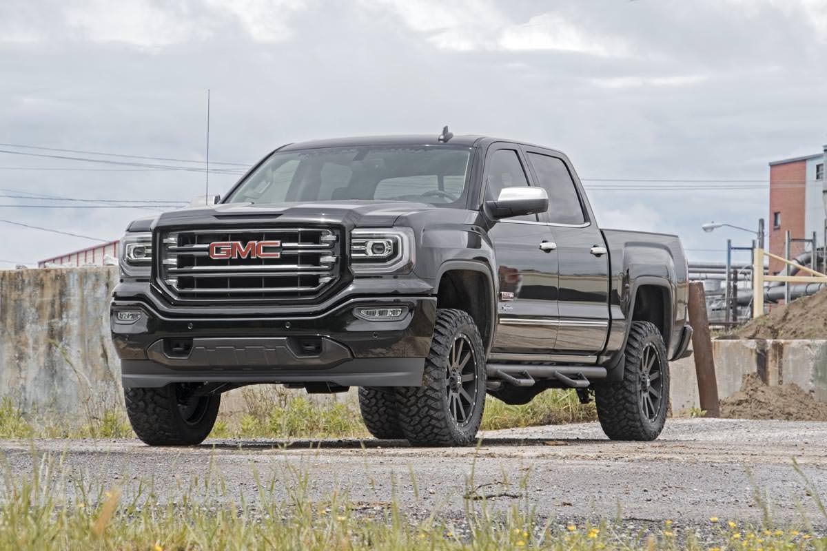 3.5 Inch Lift Kit Forged UCA Vertex Red Silverado/Sierra 1500 (07-16) Rough Country