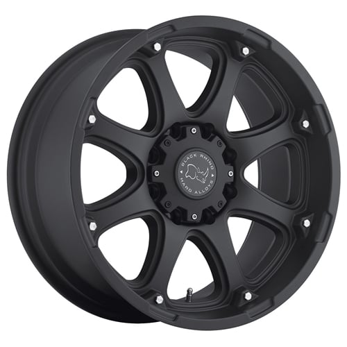 Black Rhino Wheels | Glamis | 18" 8x6.5 -12mm | Matte Black