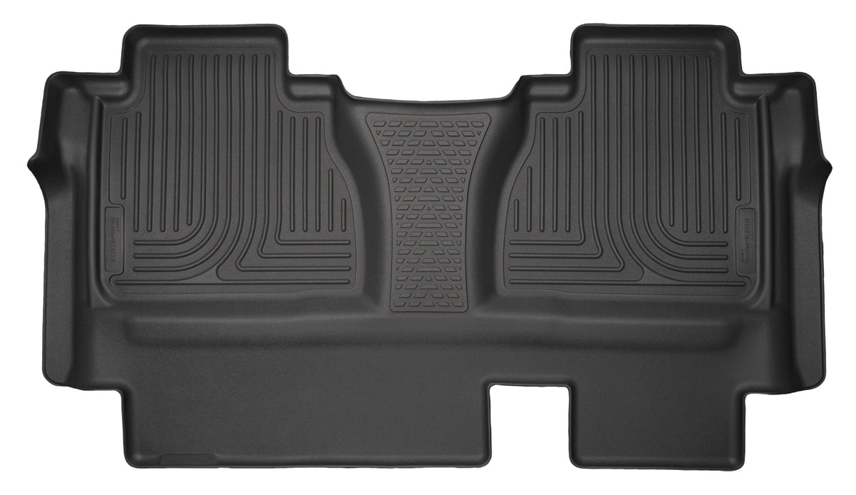 Weatherbeater 2nd Seat Floor Liner For 2014-2021 Tundra Extended Cab Black Husky Liners
