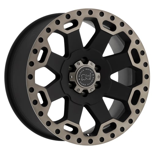 Black Rhino Wheels | Warlord | 18" 8x180 -12mm | Matte Black Machined Lip
