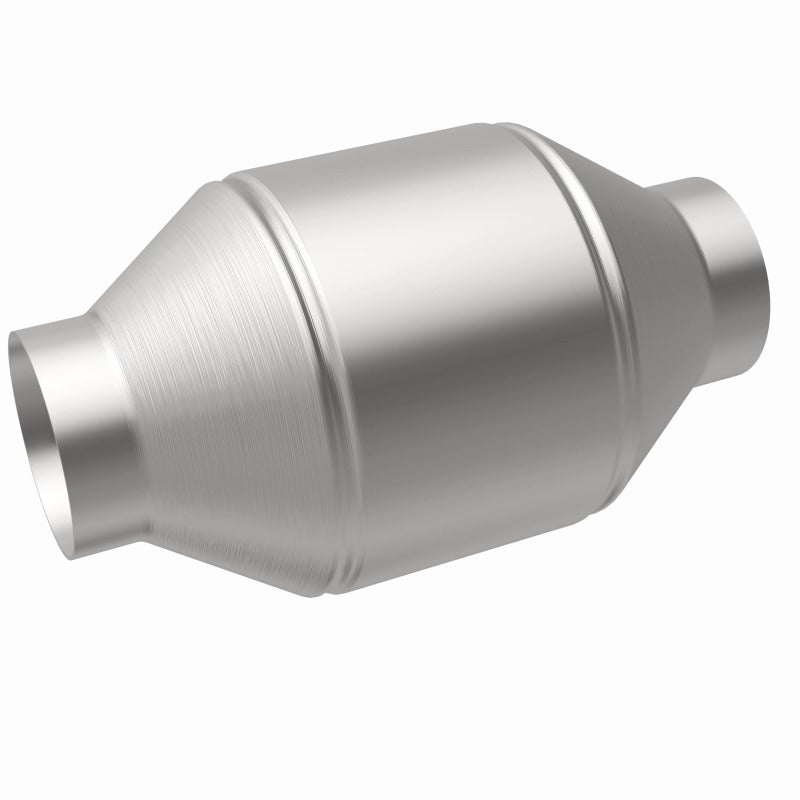 MagnaFlow Univ Cat Conv 2.5in Inlet/Outlet Center/Center Round 3in Body L x 5in W x 8.75in Overall L