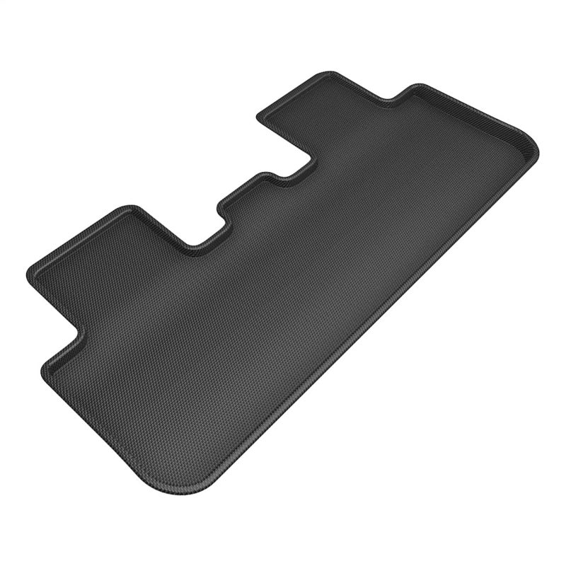 3D MAXpider black Kagu 2nd row floormats designed for 2026 Tesla Model Y, offering durable protection and a custom fit.