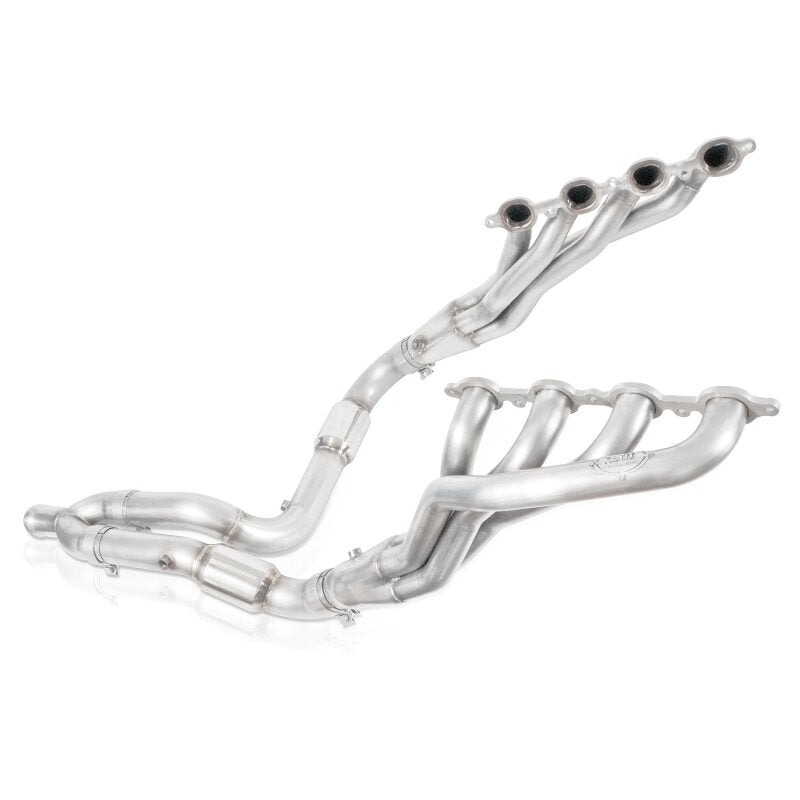 Stainless Works 14-16 Chevy Silverado/GMC Sierra Fit 5.3L Only Header High-Flow Cats Factory Conn