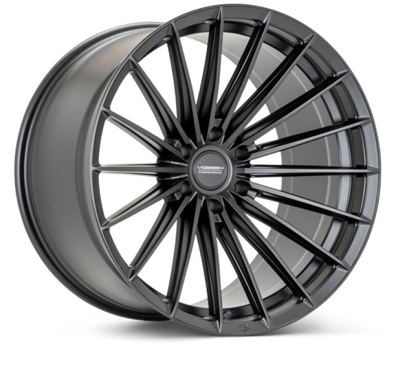 Vossen HFX-4 22x9.5 / 6x139.7 / ET20 / 106.1 / Deep - Satin Black Wheel