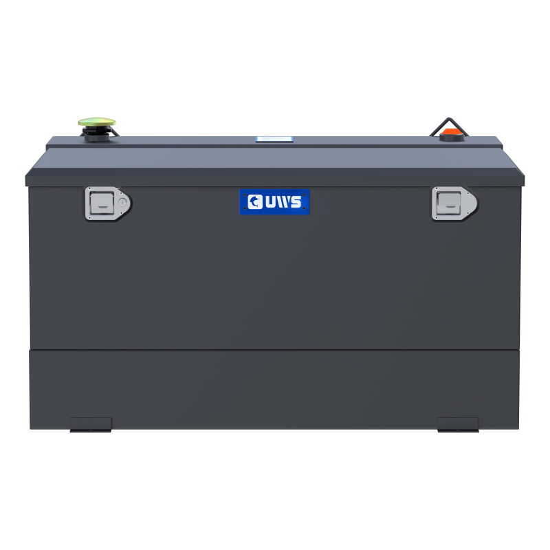 UWS Matte Black 85-Gallon Steel-Aluminum Combo Transfer Tank Model ST-85-COMBO-MB